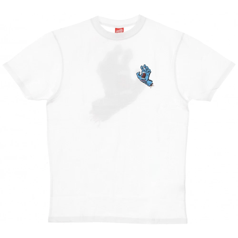 SANTA CRUZ SCREAMING HAND CHEST WHITE T-SHIRT 4 SANTA CRUZ SCREAMING HAND CHEST WHITE T-SHIRT - immagine 2