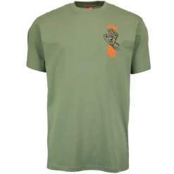 SANTA CRUZ SPLIT STRIP HAND VINTAGE IVY T-SHIRT