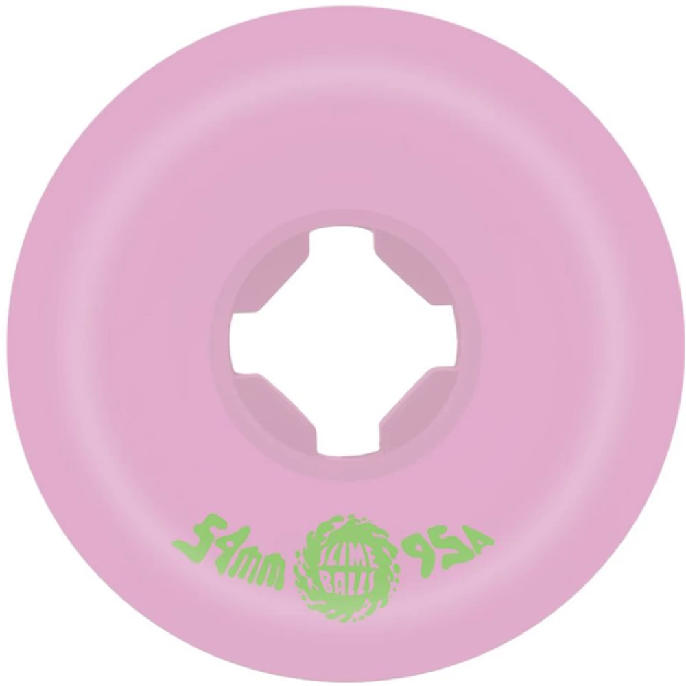 SLIME BALLS SNOT ROCKETS 54mm - 95A PASTEL PINK RUOTE 4 SLIME BALLS SNOT ROCKETS 54mm - 95A PASTEL PINK RUOTE - immagine 2