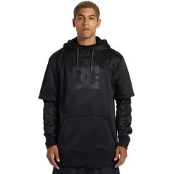 DC SHOES DC DRYDEN BLACK FELPA SNOWBOARD