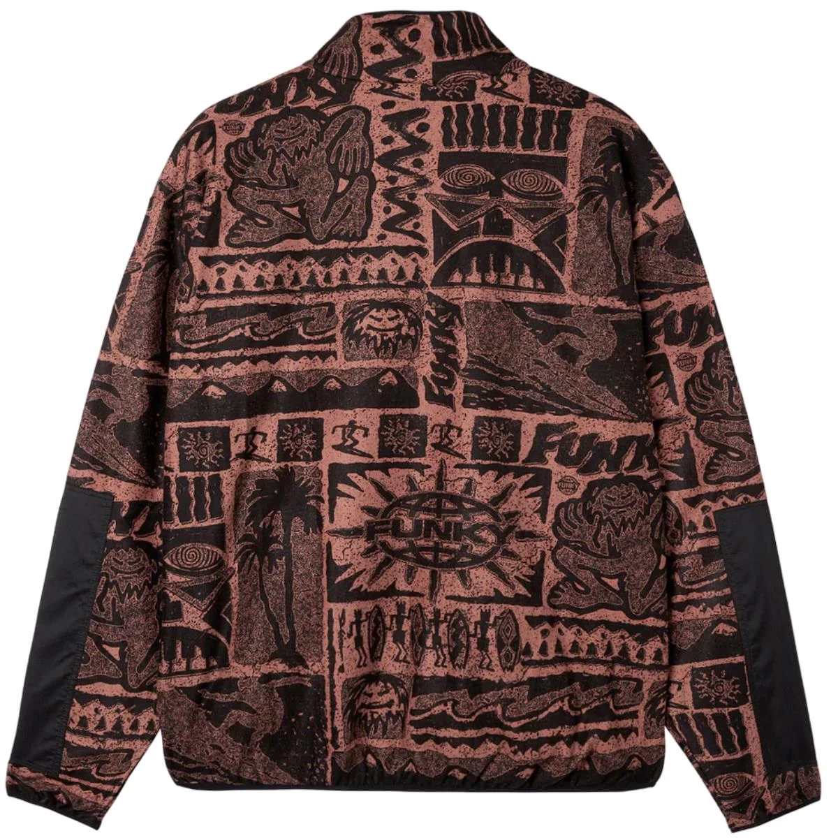 FUNKY TRIBE FULL ZIP RUST GIACCA 4 FUNKY TRIBE FULL ZIP RUST GIACCA - immagine 2