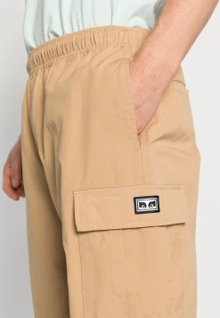 OBEY EASY RIPSTOP CARGO LIGHT KHAKI PANTALONI -Negozio Di Pattini 8obey easy ripstop cargo light khaki pantaloni