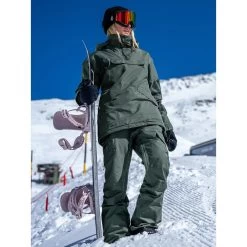 VOLCOM FERN INSULATED GORE-TEX EUCALYPTUS GIACCA SNOWBOARD DONNA -Negozio Di Pattini 8volcom fern insulated gore tex eucalyptus giacca snowboard donna 1200x1200