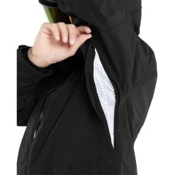 VOLCOM L INSULATED GORE-TEX BLACK GIACCA SNOWBOARD -Negozio Di Pattini 8volcom l insulated gore tex black giacca snowboard 1200x1200