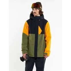 VOLCOM L INSULATED GORE-TEX GOLD GIACCA SNOWBOARD -Negozio Di Pattini 8volcom l insulated gore tex gold giacca snowboard 1200x1200