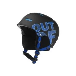 OUT OF WIPEOUT BLACK BLUE CASCO SNOWBOARD