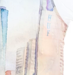 HUF PRESTIGE RESORT WHITE CAMICIA -Negozio Di Pattini 9huf prestige s s resort shirt white