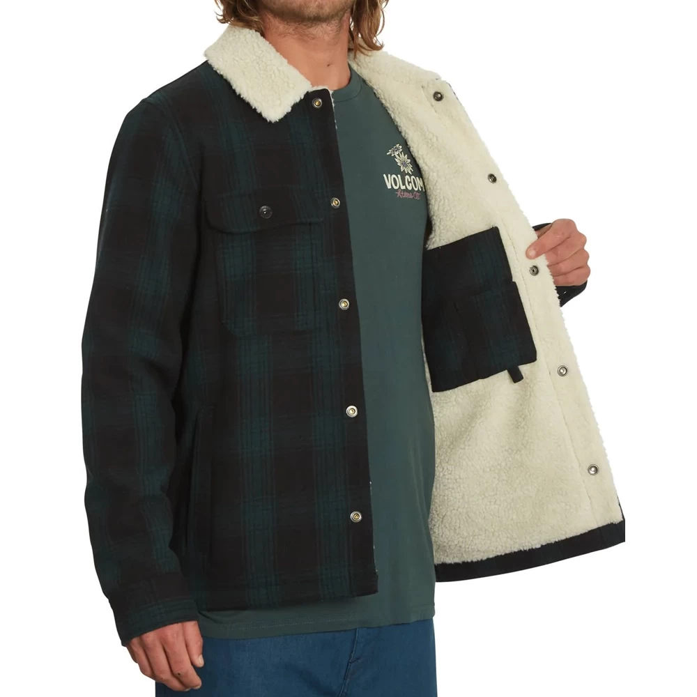 VOLCOM KEATON PLAID GIACCA 5 VOLCOM KEATON PLAID GIACCA - immagine 3