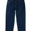 VOLCOM LOUIE LOPEZ TAPERED DENIM BLUE RINSE PANTALONI