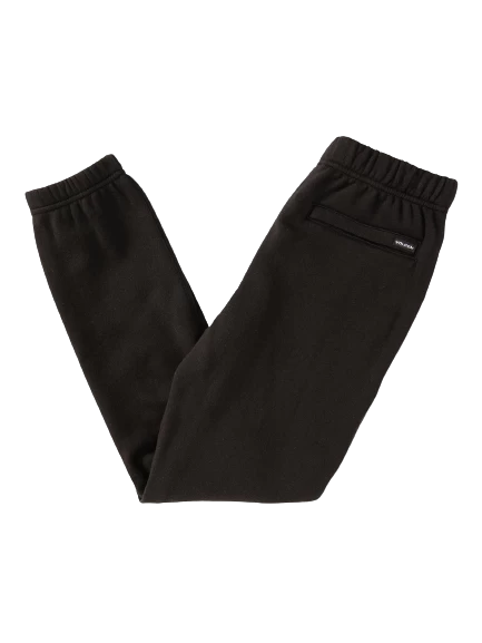VOLCOM ICONIC STONE FLC BLACK PANTALONI BAMBINO 4 VOLCOM ICONIC STONE FLC BLACK PANTALONI BAMBINO - immagine 2
