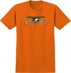 ANTIHERO EAGLE ORANGE T-SHIRT BAMBINO