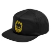 SPITFIRE BIGHEAD SNAPBACK BLACK/GOLD CAPPELLO -Negozio Di Pattini bighead snapback black gold 1000x1000