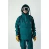 BRETHREN ACCESS ANORAK - EVERGREEN/DARK GREEN GIACCA SNOWBOARD