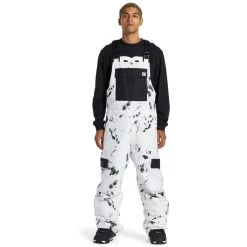 DC SHOES DC DOCILE BIB SNOW CAMO PANTALONI SNOWBOARD