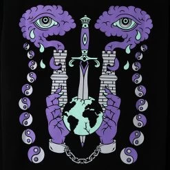 DOOMSDAY ART OF SEEING BLACK FELPA -Negozio Di Pattini doomsday art of seeing black felpa 1200x1200