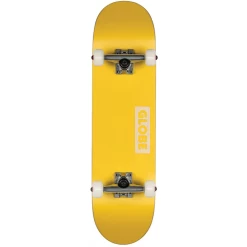 GLOBE GOODSTOCK MID WHEAT 7.6" YELLOW SKATEBOARD