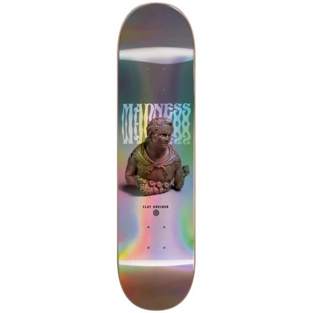 MADNESS IMPACT LIGHT CLAY KRENER TANTRUM HOLOGRAPHIC 8.25" X 32.1 TAVOLA SKATEBOARD 3 MADNESS IMPACT LIGHT CLAY KRENER TANTRUM HOLOGRAPHIC 8.25" X 32.1 TAVOLA SKATEBOARD
