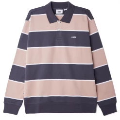 OBEY MARLON FULL INDIGO MULTI POLO