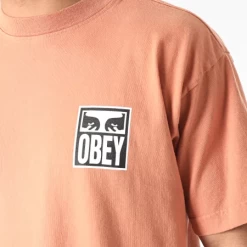 OBEY EYES ICON 2 CITRUS T-SHIRT -Negozio Di Pattini obey obey eyes icon 2 pheasant