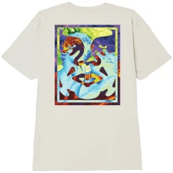 OBEY STATUE ICON CREAM T-SHIRT
