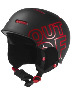OUT OF WIPEOUT BLACK RED CASCO SNOWBOARD