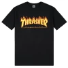THRASHER FLAME BLACK T-SHIRT -Negozio Di Pattini picwish201 1000x1000 4