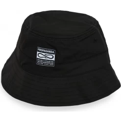 PROPAGANDA BUCKET HAT BLACK CAPPELLO