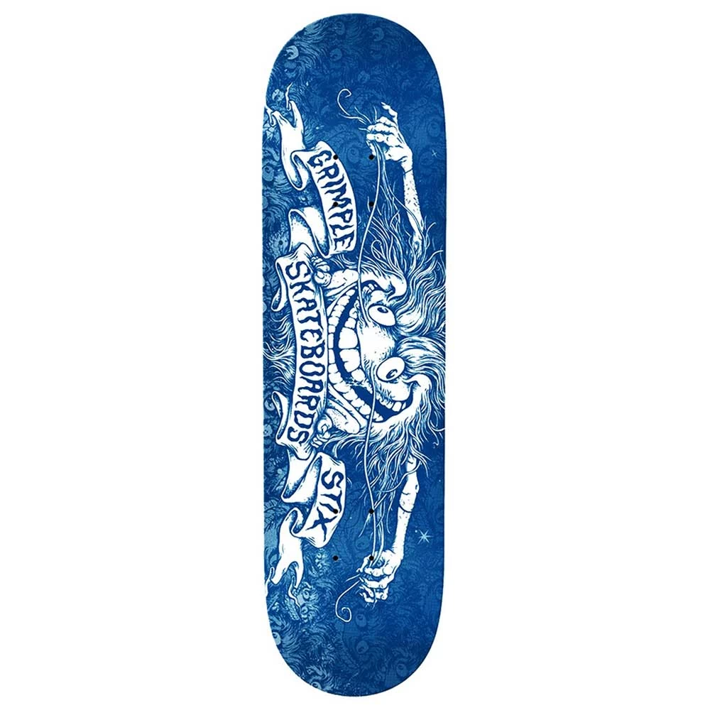 ANTIHERO GRIMPLE PRICE POINT 8.06" X 31.8" BLUE TAVOLA SKATEBOARD