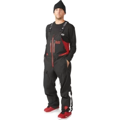 THIRTYTWO SPRING BREAK BIB RED/BLACK -Negozio Di Pattini thirtytwo spring break bib red black pantaloni snowboard 1200x1200