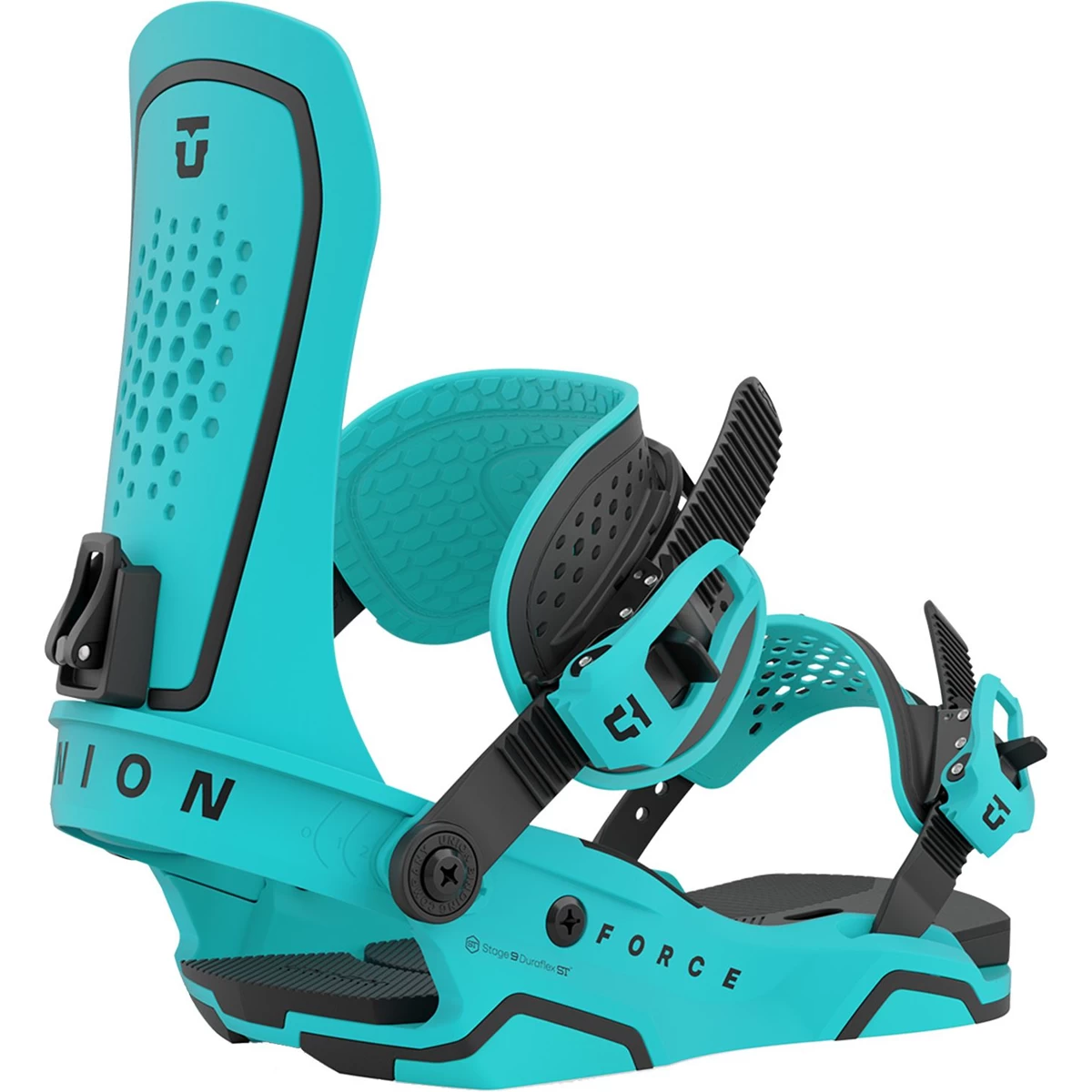 UNION FORCE CYAN ATTACCHI SNOWBOARD 3 UNION FORCE CYAN ATTACCHI SNOWBOARD
