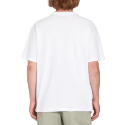 VOLCOM SLOWFUTUR WHITE T-SHIRT -Negozio Di Pattini volcom slowfutur white t shirt 1000x1000